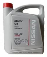 NISSAN Зам. Ke900_99943r Масло Моторное Синтетическое Motor Oil 5W-30, 5Л Ke900-99943