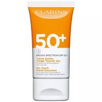 Солнцезащитный крем для лица SPF 50+ Crème Solaire Toucher Sec Visage