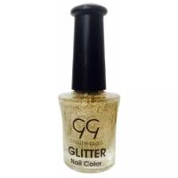 Golden Gloss Лак для ногтей Glitter, 10 мл