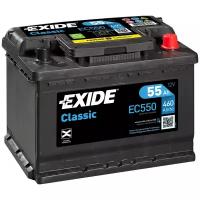 Автомобильный аккумулятор Exide Сlassic EC550