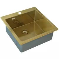 Мойка кухонная ZORG INOX SZR-51 BRONZE ZORG Мойка кухонная ZORG INOX SZR-51 BRONZE