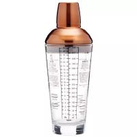 Шейкер для коктейлей KitchenCraft Boston Cocktail Shaker прозрачный 0.3 кг 21 см 20 см 650 мл