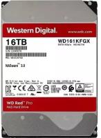 Жесткий диск 3.5" Western Digital WD Red Pro 16 ТБ, SATA III, 512 Mb, 7200 rpm (WD161KFGX)