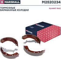 Колодки тормозные Hyundai Getz (TB) 02- задние барабанные 180 x 32 (-ABS) Marshall