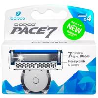 Сменные кассеты Dorco Pace 7, 4 шт