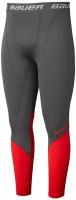 Белье Хоккейное (брюки) BAUER S19 PRO COMP BL PANT JR (DGY/RED XL)