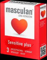 Презервативы Masculan Sensitive plus 3 шт