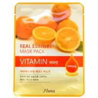 Juno Маска тканевая с витаминами - Real essence mask pack vitamin, 25мл