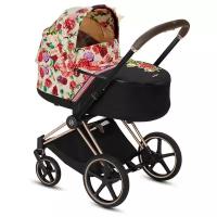 Cybex Priam III Spring Blossom | 2-в-1 Spring Blossom Light на шасси Rosegold