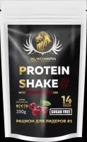 Напиток сухой для коктейлей без добавления сахара Protein Shake со вкусом вишня WowMan WMNN1005