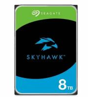 Жесткий диск 3.5 8TB Seagate SkyHawk Surveillance HDD ST8000VX010 SATA 6Gb/s, 7200rpm, 256MB, 24x7, Bulk (20) ST8000VX010 (009805)