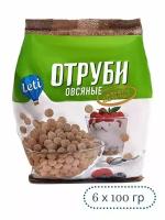 Leti Отруби овсяные 6 шт по 100 гр