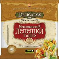 Лепёшка пшеничная Delicados тортильи мексиканские, 400г