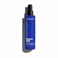 Мультифункциональный спрей для волос холодного темного блонда Matrix All-in-one toning leave-in spray Brass Off / объём 200 мл
