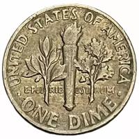 США 10 центов (1 дайм) 1967 г. (Dime, Рузвельт)