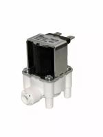 Клапан электромагнитный FPD360A соленоид 24 Вольт для воды трубка 1/4 дюйма быстросьем нормально закрытый высокого качества
