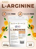 Beauty Power Аминокислота L-arginine 200г со вкусом апельсин