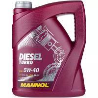 Моторное масло Mannol 7904 Diesel Turbo 5W-40 синтетическое 5 л