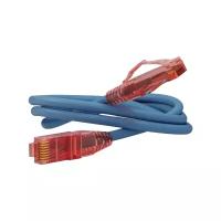 Патч-корд Hyperline PC-LPM-UTP-RJ45-RJ45-C5e-0.5M-LSZH, 0.5 м, 1 шт., синий