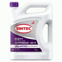 Антифриз Sintec UNLIMITED G12 ++ violet -40 5кг (990566/803584)