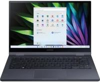 Ноутбук Samsung Galaxy Book Flex2 Alfa i7-1165G7/16Gb/512SSD/13.3"QLED FHD Touch/Win10 Mystic Black (NP730QDA-KA3)