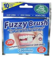 Зубная щетка Fuzzy Brush жевательная 95% ксилитола