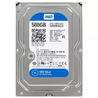 Внутренний жесткий диск Western Digital Blue WD5000AZLX 500 Гб