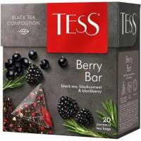 Чай в пакетиках 20 шт по 2 г Tess Berry Bar ароматизированный, 1 шт