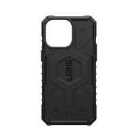 Чехол UAG Pathfinder Series c MAGSAFE для iPhone 15 Pro MAX 6.7" Черный (Black)