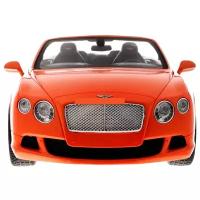 Rastar Bentley Continental GT 49900, 1:12, 38 см, оранжевый