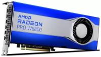 Dell Видеокарта Dell PCI-E 4.0 490-BHCL AMD Radeon Pro W6800 32768Mb GDDR6 mDPx6 HDCP oem