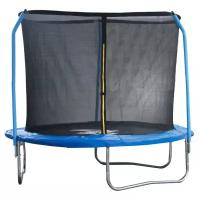 Каркасный батут Start Line Fitness 8FT с внутренней сеткой 244х244х22 см