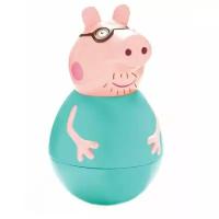 PEPPA PIG. Игровой набор. Фигурка неваляшка Папа Пеппы 28798-no