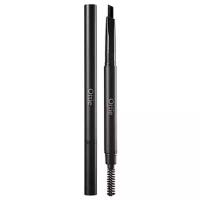 Карандаш для бровей Ottie Natural Drawing Eyebrow Pencil #01 Black