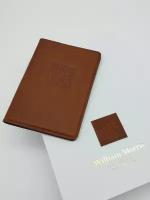 Обложка для автодокументов William Morris, коричневый