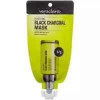 Veraclara маска-пленка Purifying Black Charcoal Mask с древесным углем