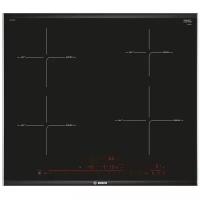 Индукционная варочная панель Bosch PIE675DC1E, с рамкой, черный