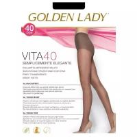 Колготки Golden Lady Vita, 40 den, размер 4/L, черный