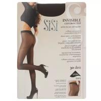 Колготки Sisi Invisible Control Top, 30 den, размер 4, коричневый