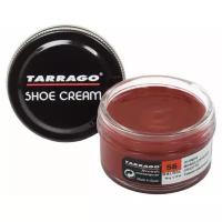 Крем для обуви Shoe Cream TARRAGO, цветной, банка стекло, 50 мл. (056 (morello cherry) тёмно-вишнёвый)