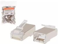 Коннектор RJ-45 F/UTP 8P8C CAT 5e юпитер 100 штук (JP7308)