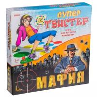 Набор настольных игр Рыжий кот Супер-Твистер + Мафия ИР-1145