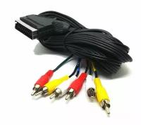 Шнур 6RCA - SCART