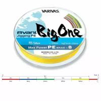 Шнур плетёный Varivas PE 8 Avani Jigging Big One 600m #5 80lb 36.2кг