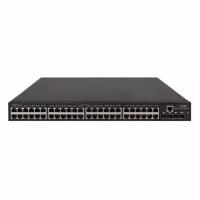 S5130S-52S-PWR-EI L2 Switch 48*10/100/1000BASE-T PoE+ (AC 370W, DC 740W) + 4*10G SFP+ Ports