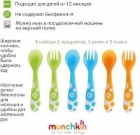 Набор столовых приборов Munchkin Multi multicolor