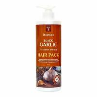 Тонизирующая маска для волос с экстрактом чёрного чеснока Deoproce Black Garlic Intensive Energy Hair Pack 1000ml