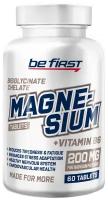 Be First Magnesium Bisglycinate Chelate + B6 60 табл (Be First)