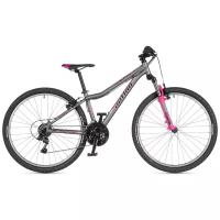 Горный (MTB) велосипед Author A-Matrix 26 (2020) silver-matt/pink 13.5" (требует финальной сборки)