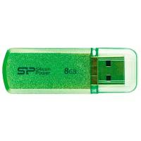 Накопитель USB 2.0 8GB Silicon Power Helios 101 SP008GBUF2101V1N зеленый